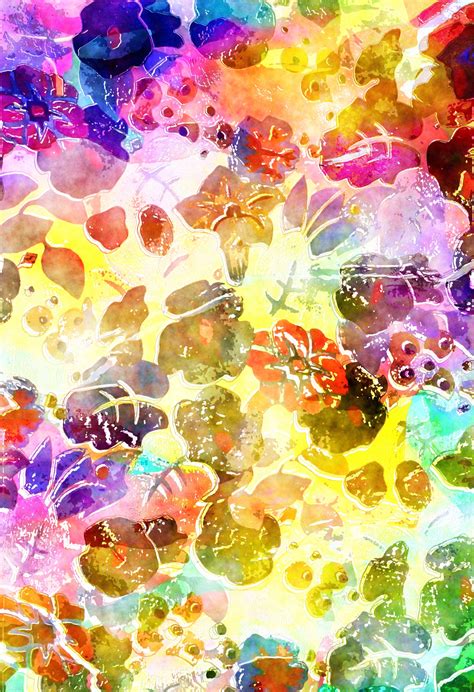 watercolour floral art  stock photo public domain pictures