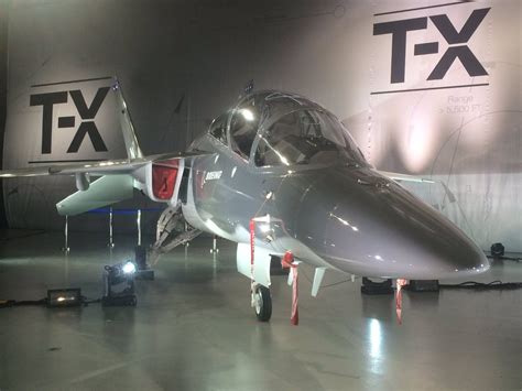 Asian Defence News: New USAF Trainer Boeing TX revealed (Boeing-Saab)
