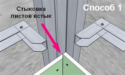 Как сделать внутренний и наружный угол из профилей для гипсокартона