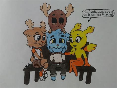 The Amazing World Of Gumball Gumball X Penny