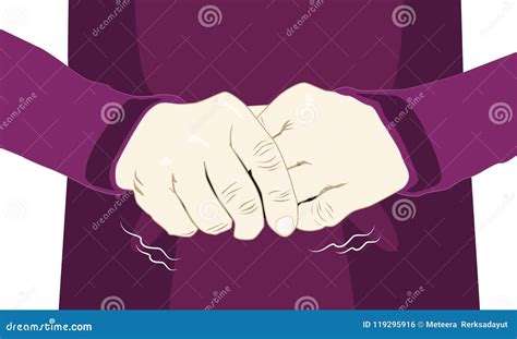 hand shaking automatic   symptom  parkinson disease stock