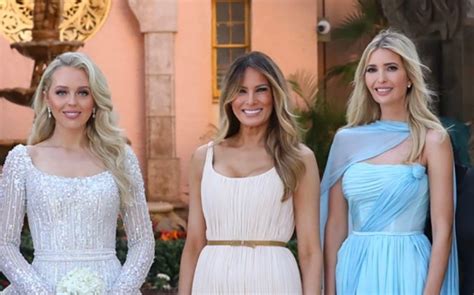 Melania Trump Goes Boho in Pleated Dress for Tiffany Trump’s Wedding ...