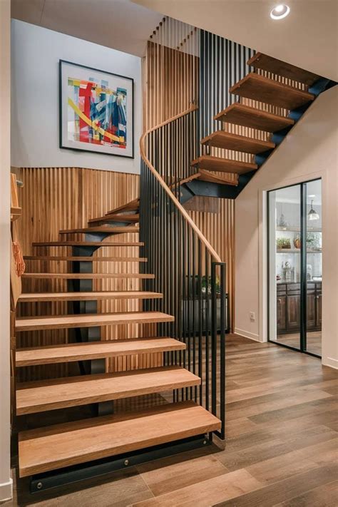 unique wood designs  home stairs