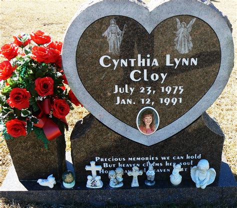 Cynthia Lynn “Cindy” Cloy (1975-1991) - Find a Grave Memorial