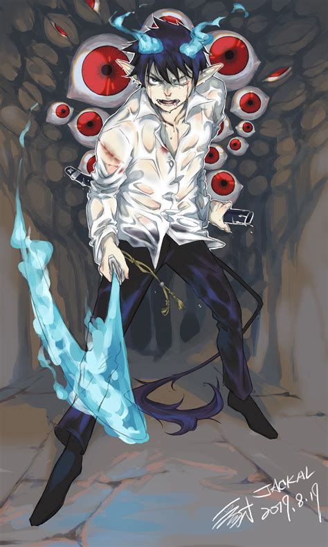 Okumura Rin - Ao no Exorcist - Mobile Wallpaper by Pixiv Id 14061953