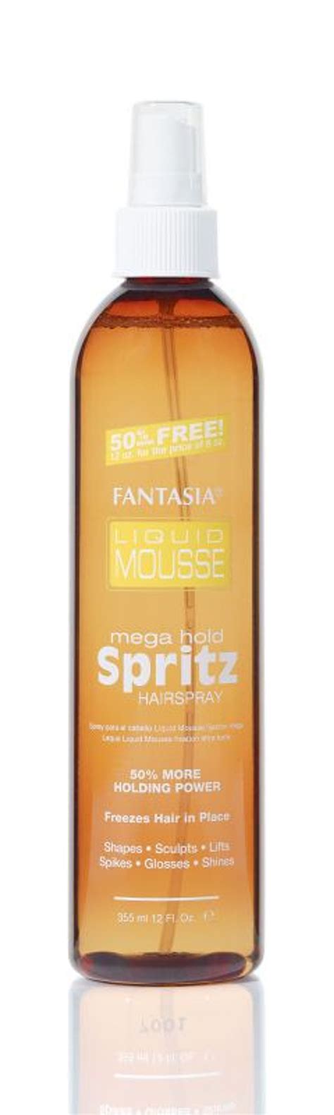 LIQUID MOUSSE Mega Hold Spritz Hair Spray (12oz.) - Trendsetters Beauty ...