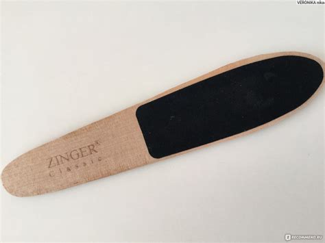 Терка педикюрная Zinger WFF-11 Деревянная двухсторонняя - «Плохое ...