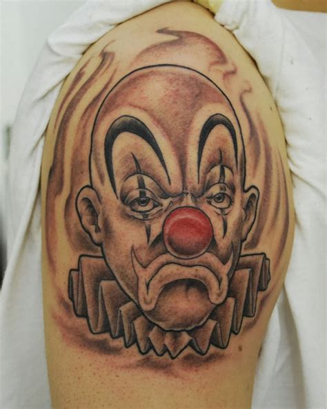 Clown Face Tattoo - Tattoo Gallery Studio | Tattoo Design Gallery