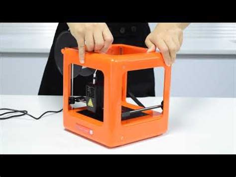 EASYTHREED mini 3d printer NANO operation video - YouTube