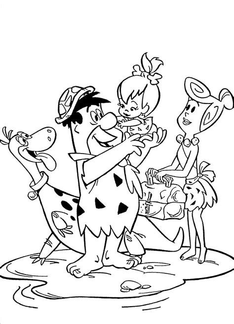 Flintstones Coloring Pages
