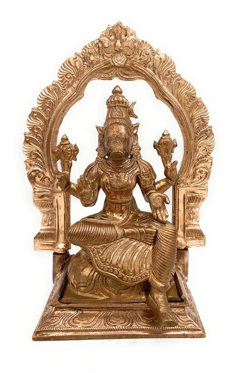 Buy South Indian Arts Bronze Varahi Idol | Varahi Amman Statue 