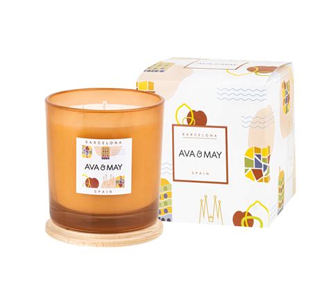 Maxi bougie parfumée Barcelone – AVA & MAY - France