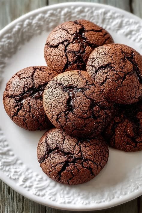 Decadent Baked Chocolate Biscuits – FoodyMagic