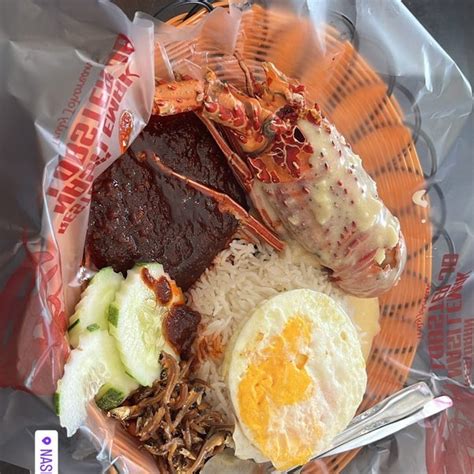 nasi lemak lobster jb restaurant