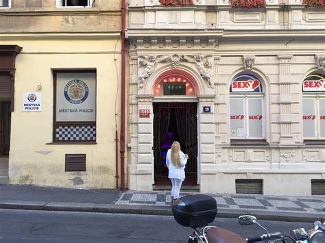 This Brothel in Prague is right next to a Police Station. : r