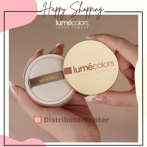 jual lumecolors loose powder lumecolor loose powder loose powder