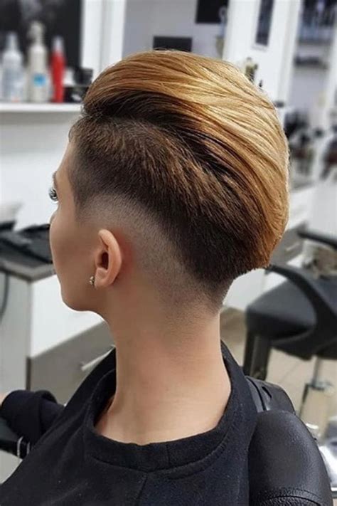 Fasson Haarschnitt für Damen – probieren Sie eine rebellische Fade ...