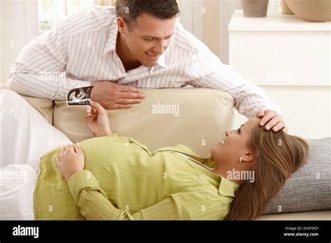 parents expecting baby stock photo alamy