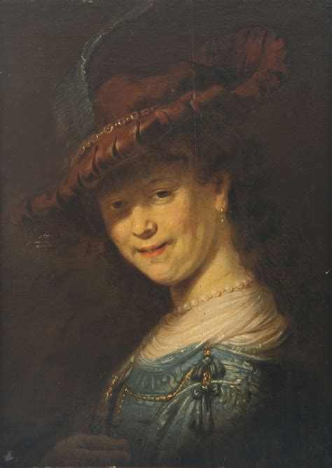 Rembrandt van Rijn | Portrait de Saskia | MutualArt