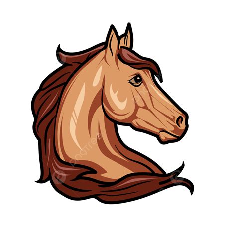 horse head cartoon sticker horse clipart cartoon clipart head