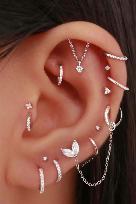 Discover 8 Ear piercings chart and ear piercings ideas | ear, piercings ...