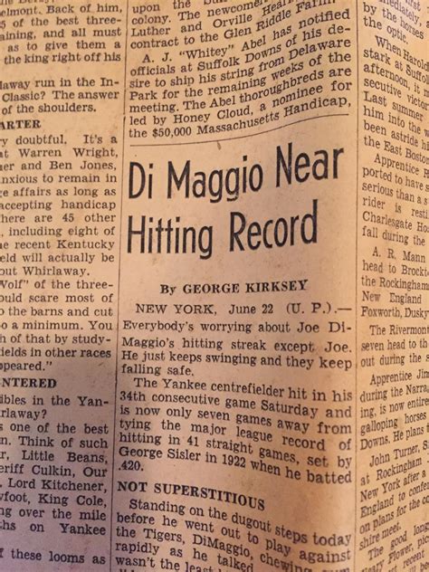 [Image] Philadelphia Inquirer sports section from June 23, 1941 : baseball