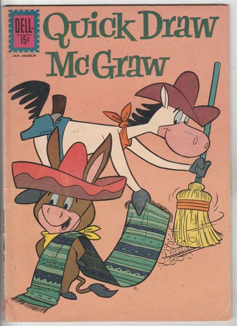 Quick Draw McGraw #9 (Jan-62) VG Affordable-Grade Quick Draw McGraw ...