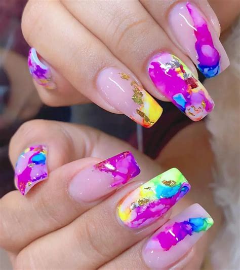 10 Bold Multicolored Nails Acrylic To Copy Now - Emerlyn Closet