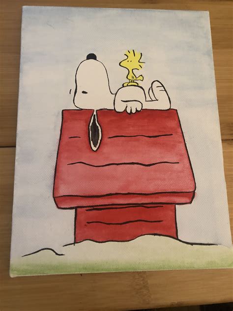easy drawing snoopy 1