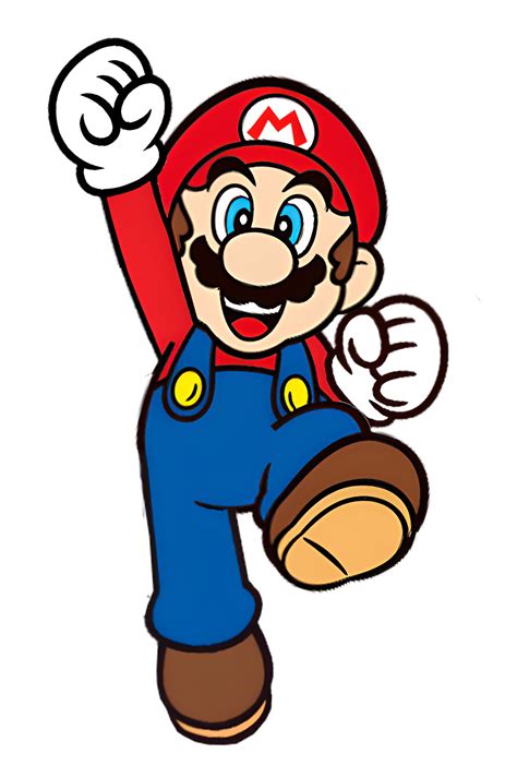 Mario jumping 2d render by Junior3DSYMas on DeviantArt