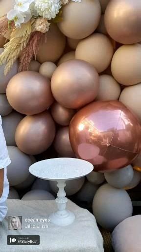 shades  nude birthday theme ideas balloons balloon garland