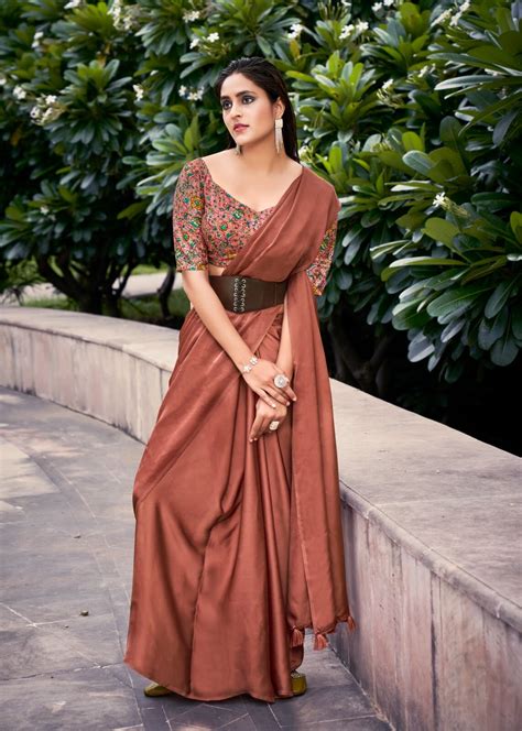 ultimate guide  satin blouse designs   chic saree