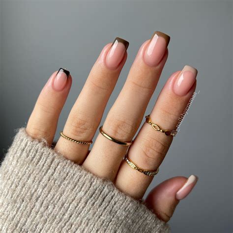 designs  brown nails   stunning transformation