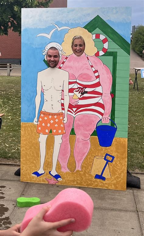 Sarah Sinclair on Twitter: "Sponges ready… Soak the Teacher at SWA