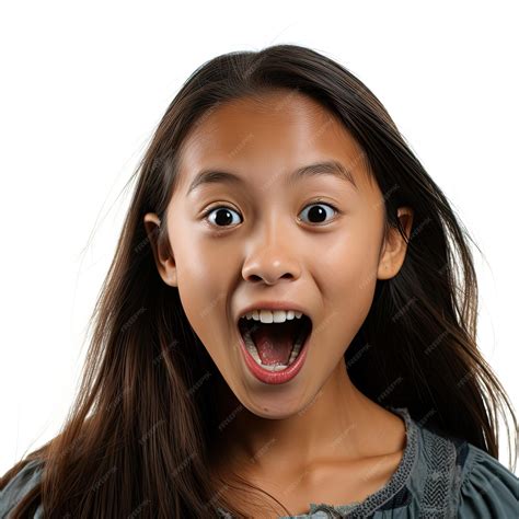 Premium AI Image | Playful Vietnamese Girl Sticking Out Tongue