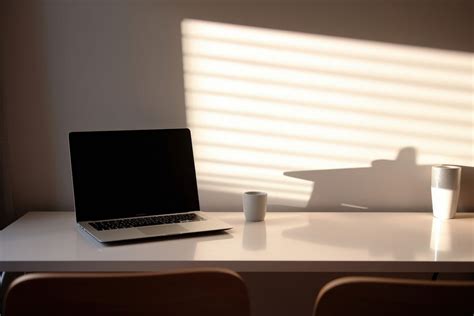 Computer white wallpaper working desk | Free Photo - rawpixel