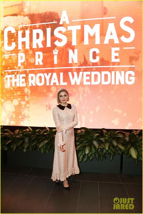 Rose McIver Attends Special Screening of 'A Christmas Prince: The Royal