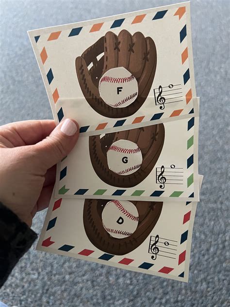 Play Ball! Teach the Note Names in Treble Clef — Joanna Teaches Music