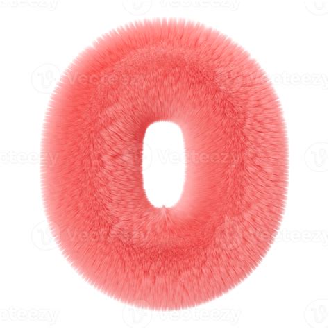 pink  fluffy  number   transparent background  png furry