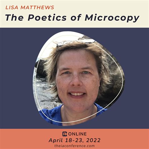 The poetics of microcopy