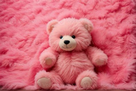 Pink Fluffy Teddy Bear background, Fluffy Teddy Bear Background, Teddy ...
