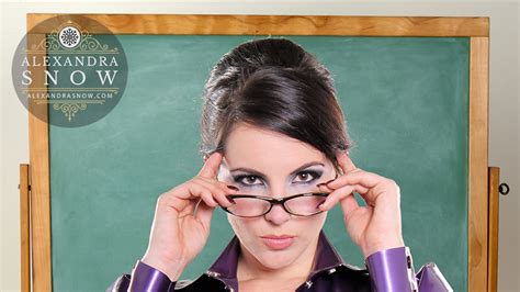 Hot for Teacher - Goddess Alexandra Snow - Professional Maneater
