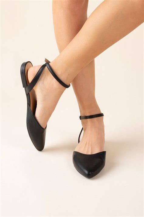lucy ankle strap flats   ankle strap flats ankle strap chic shoes