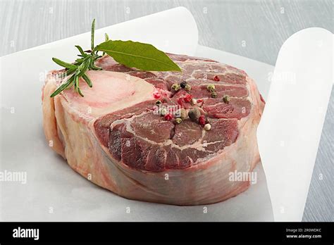 raw knuckle  beef stock photo alamy