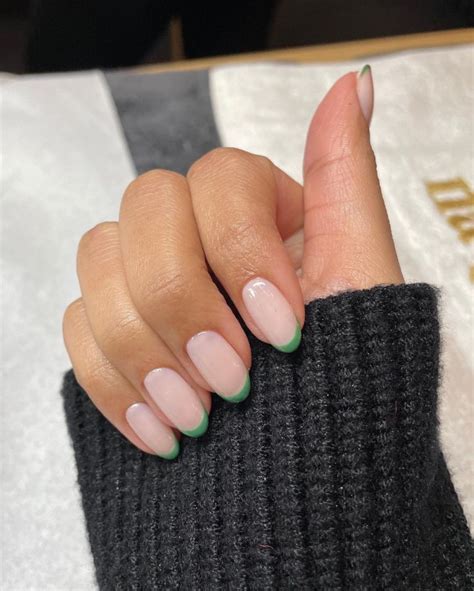 simple french tip nail design ideas  inspire   mani