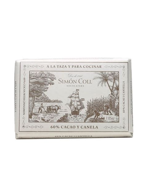 Simon Coll Chocolates - 60% Cocoa With Cinnamon - 200g : The Whisky ...