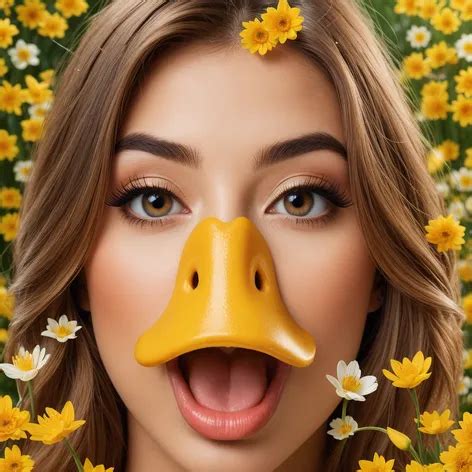 duck face image  ai generator makepix