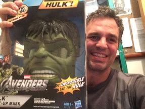 Mark Ruffalo with Hulk Mask - The Incredible Hulk Photo (36286813) - Fanpop