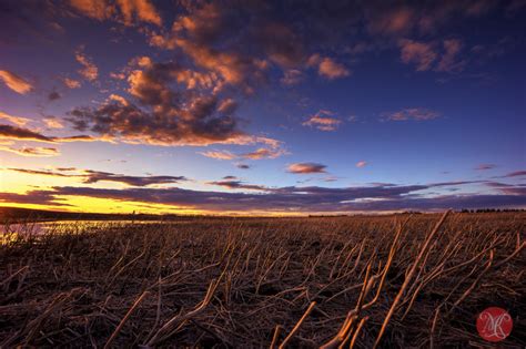 Two Spring Sunsets - Alberta Landscape Photography — MiKSMedia Photography