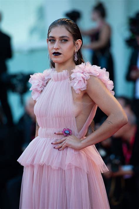 GAIA GOZZI at Bones and All Premiere at 79th Venice International Film